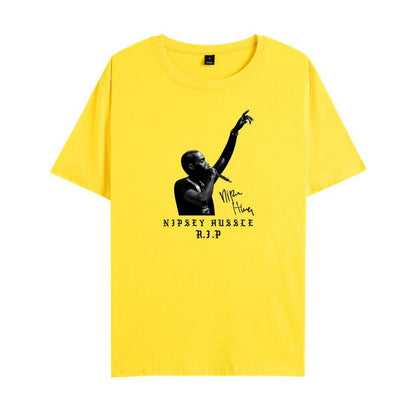 Nipsey Hussle T Shirts Memorial Clothing Summer T-shirt