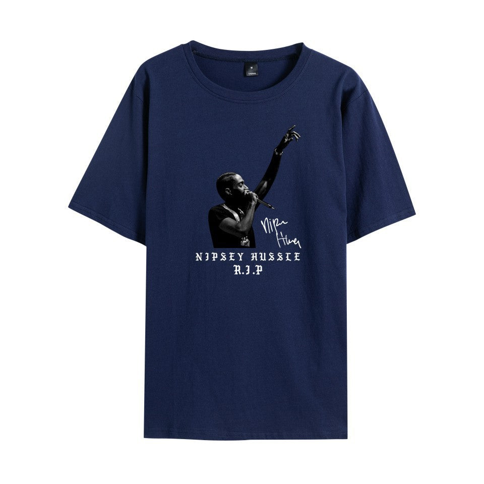 Nipsey Hussle T Shirts Memorial Clothing Summer T-shirt