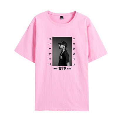 Nipsey Hussle T Shirts Memorial Clothing Summer T-shirt