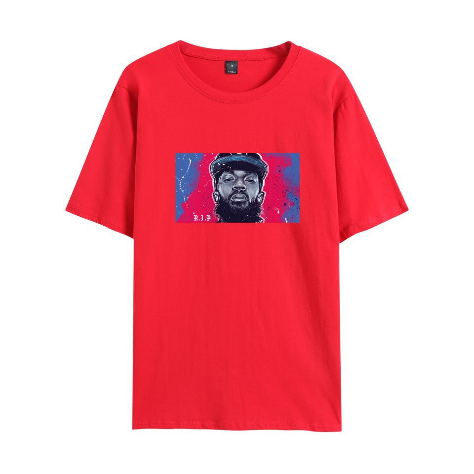 Nipsey Hussle T Shirts Memorial Clothing Summer T-shirt