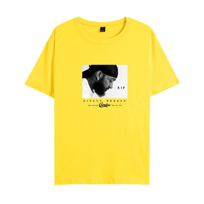 Nipsey Hussle T Shirts Memorial Clothing Summer T-shirt