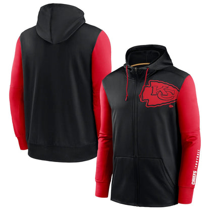 NFL Hoodie Cardigan Zip Sweater Men's NFL Football Suit Hoodie