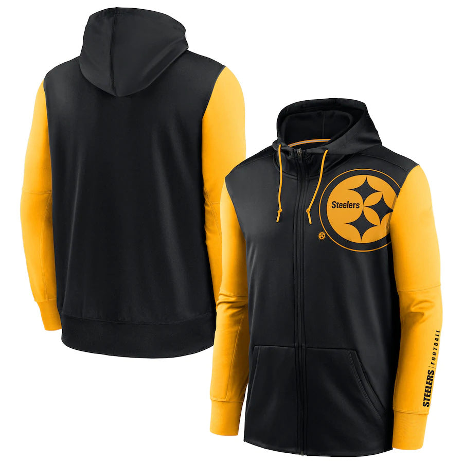 NFL Hoodie Cardigan Zip Sweater Men's NFL Football Suit Hoodie