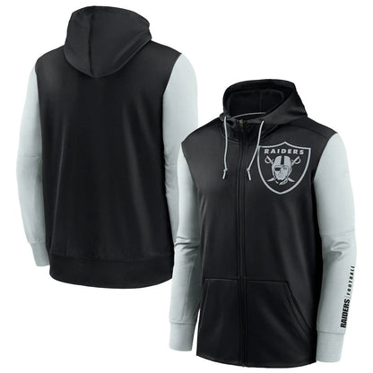 NFL Hoodie Cardigan Zip Sweater Men's NFL Football Suit Hoodie
