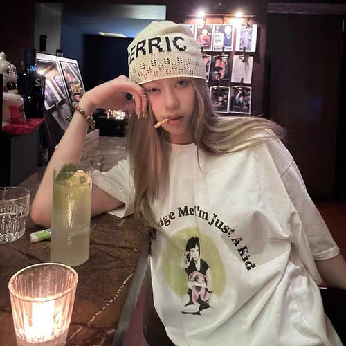 Unisex T-Shirts Vintage Casual Loose T-Shirts
