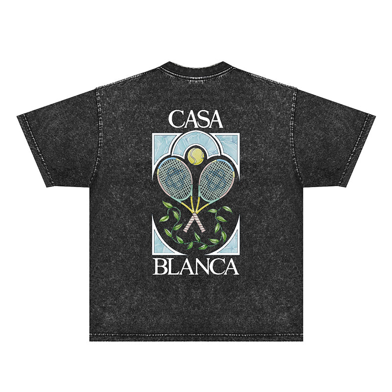 Casablanca Distressed T-Shirt