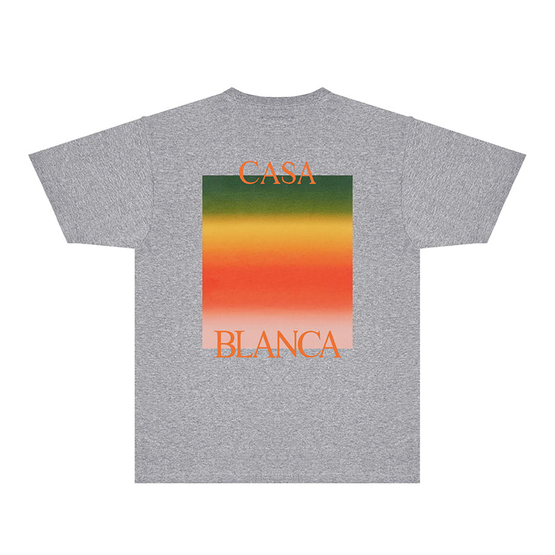 Casablanca T Shirts Fashion Print Street