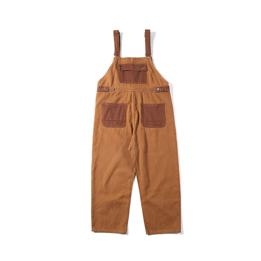 Cargo Pants Japanese-Style Retro Suspender Pants Loose