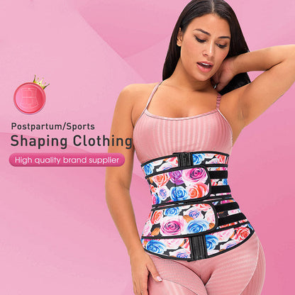 Neoprene Belly Contracting Postpartum Belly Contracting Women's Sports Fitness Waist Support Waistband Belt