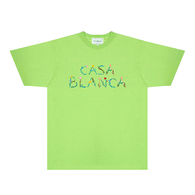 Casablanca T Shirts Fashion Print Street