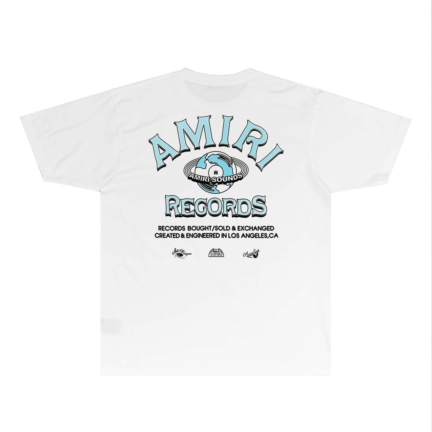 Amiri T Shirts Printed Trendy Pure Cotton