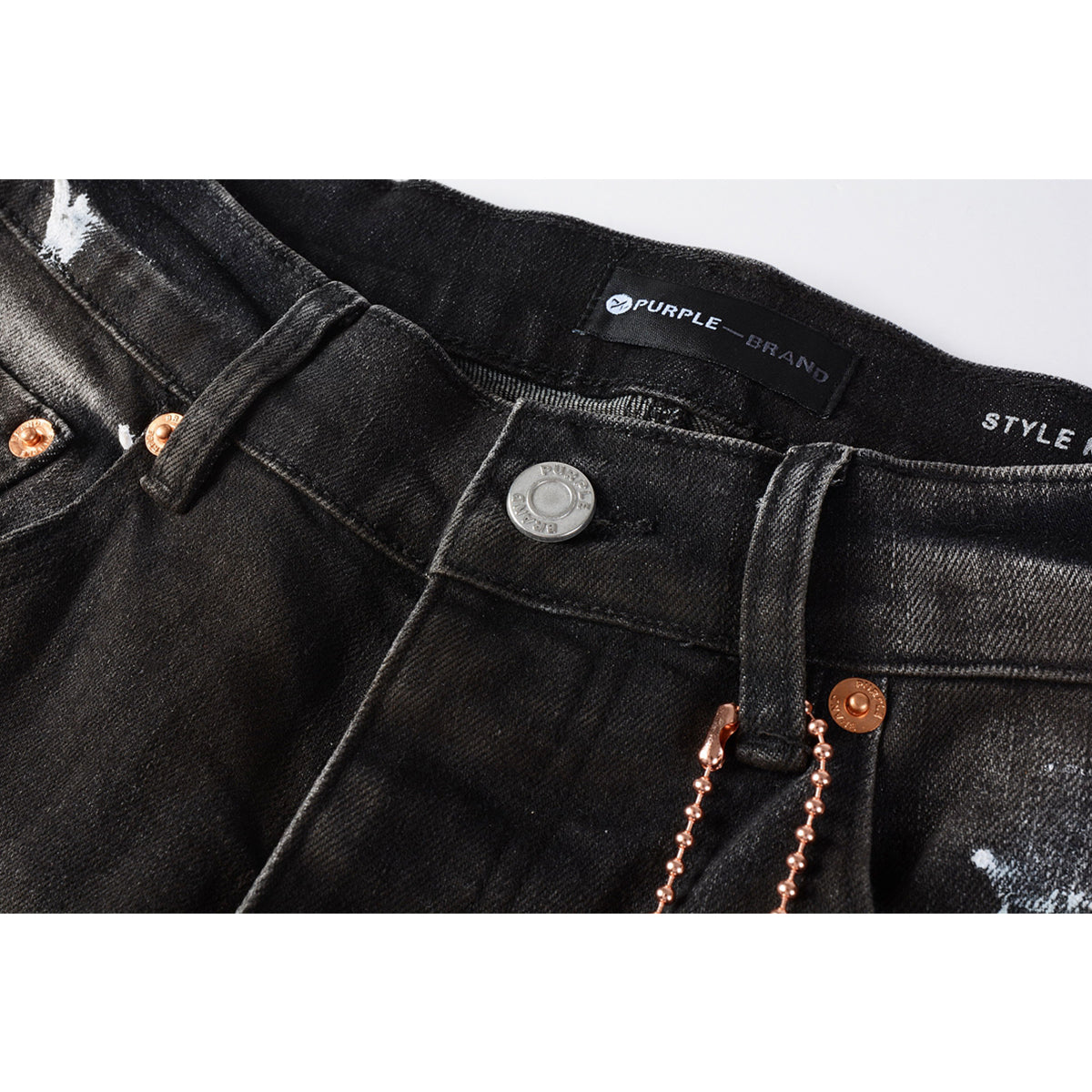 Purple Brand Jeans Pure Cotton High Street Trend #9030