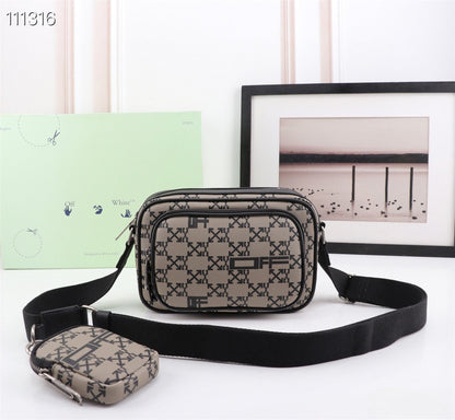 Off White Bag Casual Outdoor Convenient Tote Bag