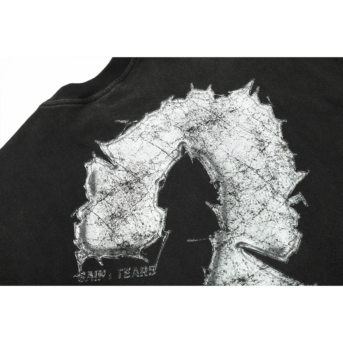 Unisex T-Shirts Saint Michael Vintage Old Loose T-Shirt