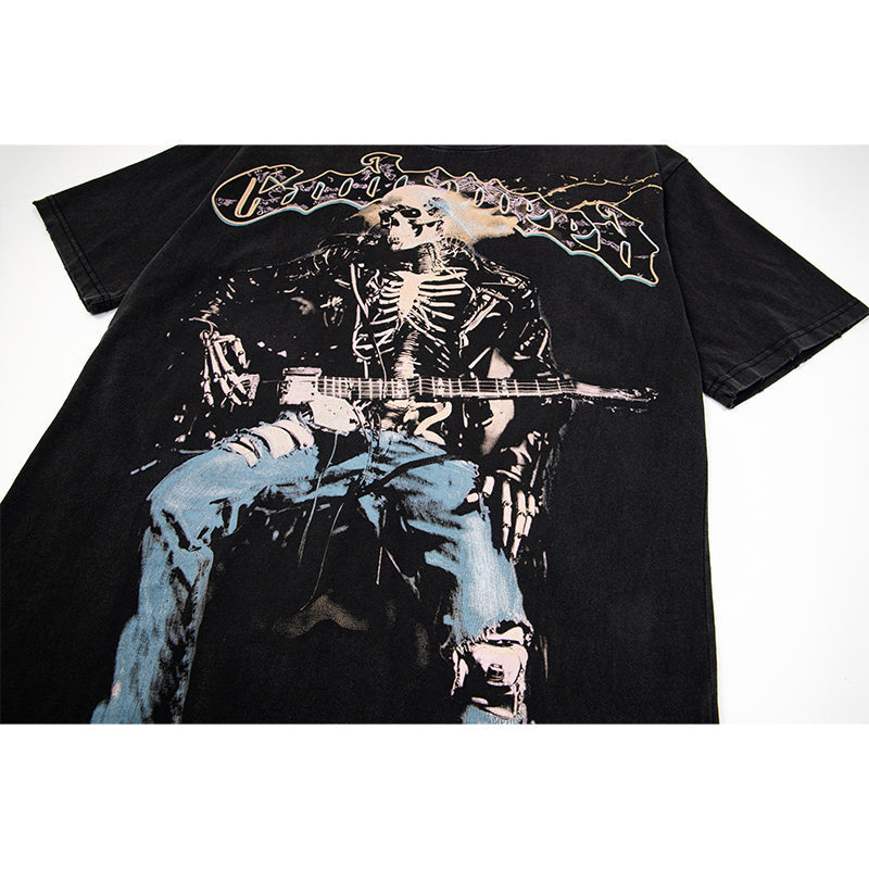 Godspeed T-Shirt Retro Fantasy Pattern