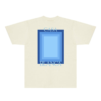 Casablanca T Shirts Fashion Print Street