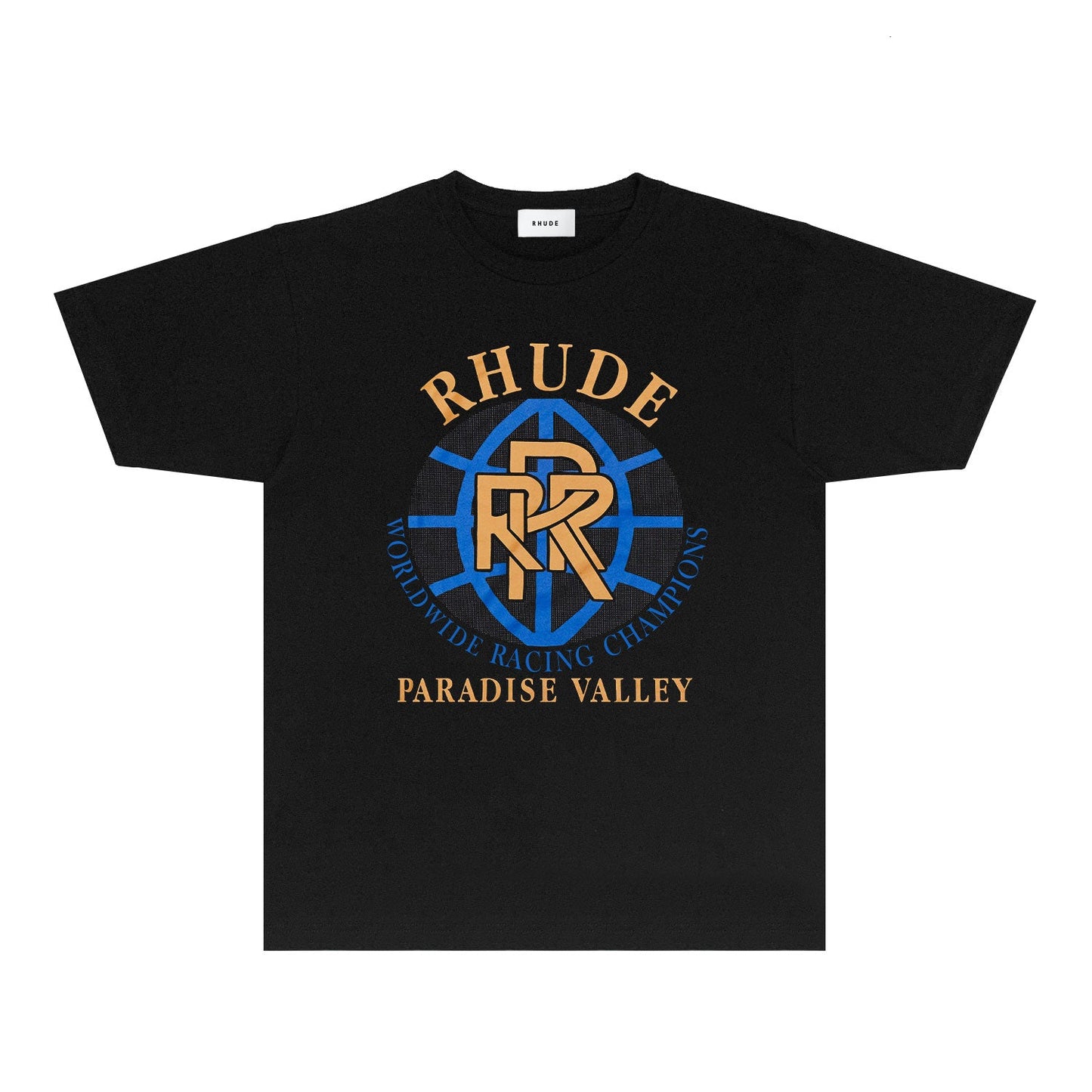 Rhude T Shirts Printed Trendy Pure Cotton