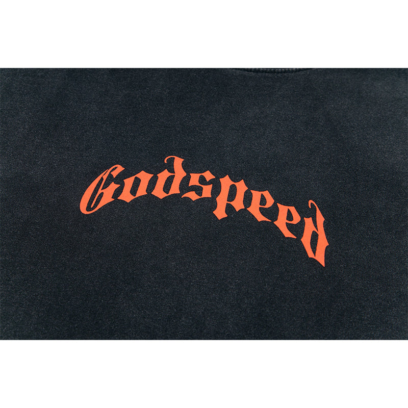 Godspeed T-Shirt Retro Fantasy Pattern