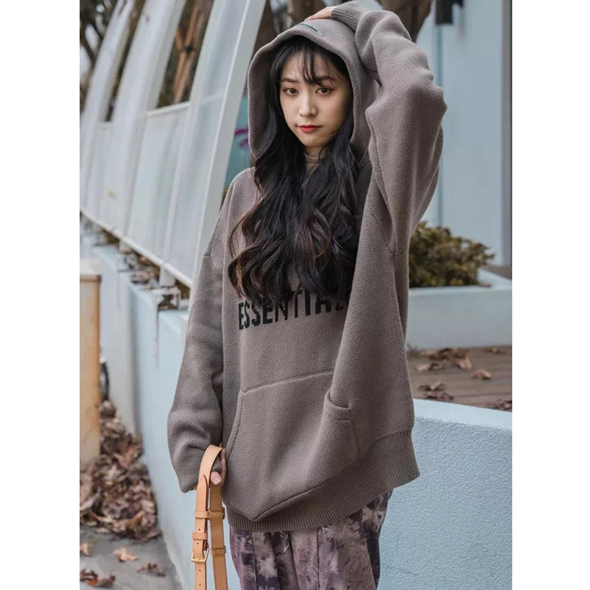 Unisex Hoodies FOG Loose Thermal Hooded Sweater