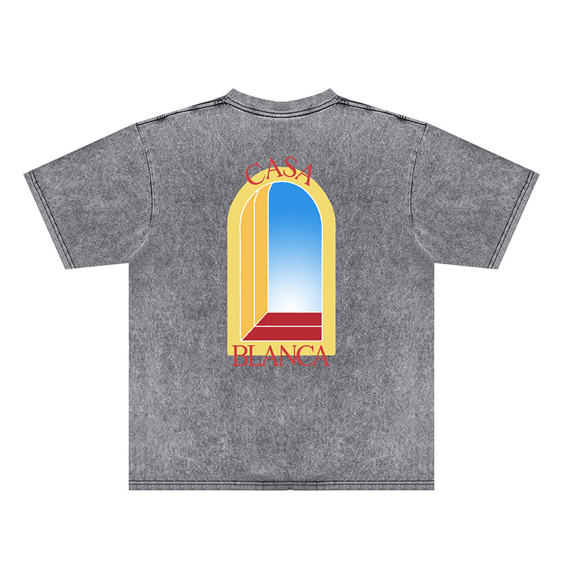 Casablanca Distressed T-Shirt