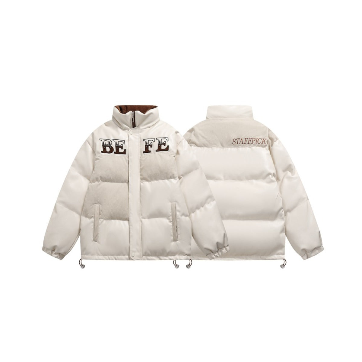 Unisex Coat Unisex Thickened Warm-Keeping Cotton Clothing