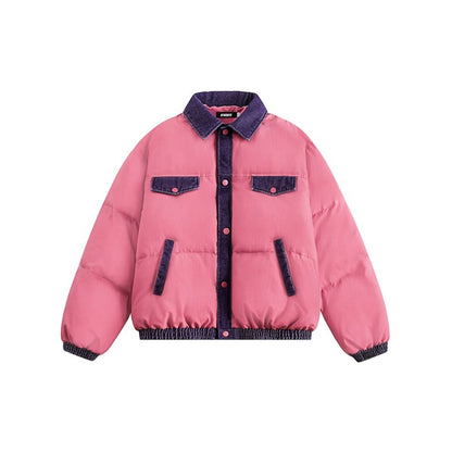 Unisex Coat Vintage Overalls Jacket Men and Women Winter