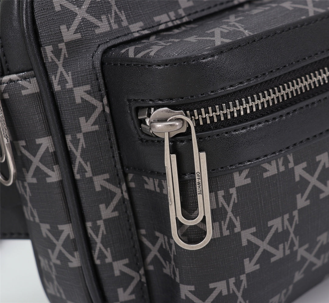 Off White Bag Casual Outdoor Convenient Tote Bag