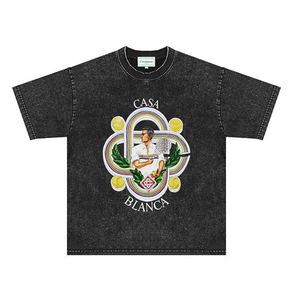 Casablanca Distressed T-Shirt