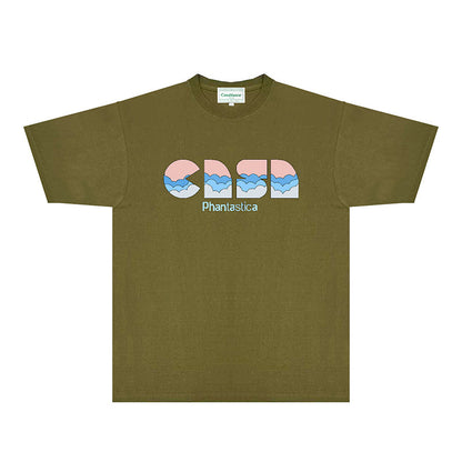 Casablanca T Shirts Fashion Print Street