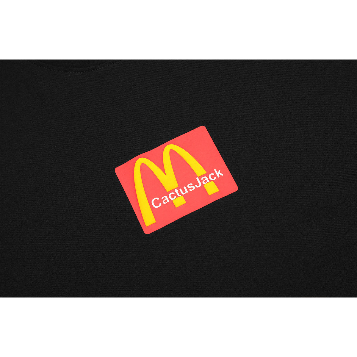 Unisex T-Shirts TRAVIS SCOTT Loose McDonald Buy M Letter Short Sleeves
