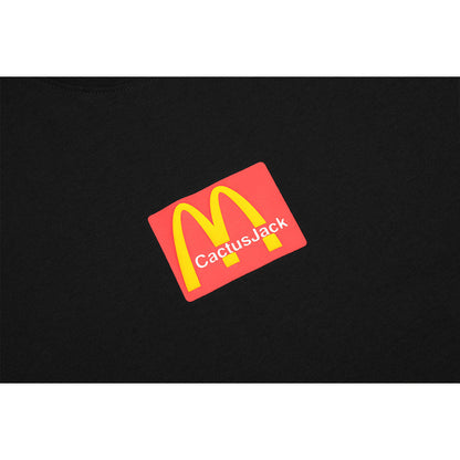 Unisex T-Shirts TRAVIS SCOTT Loose McDonald Buy M Letter Short Sleeves