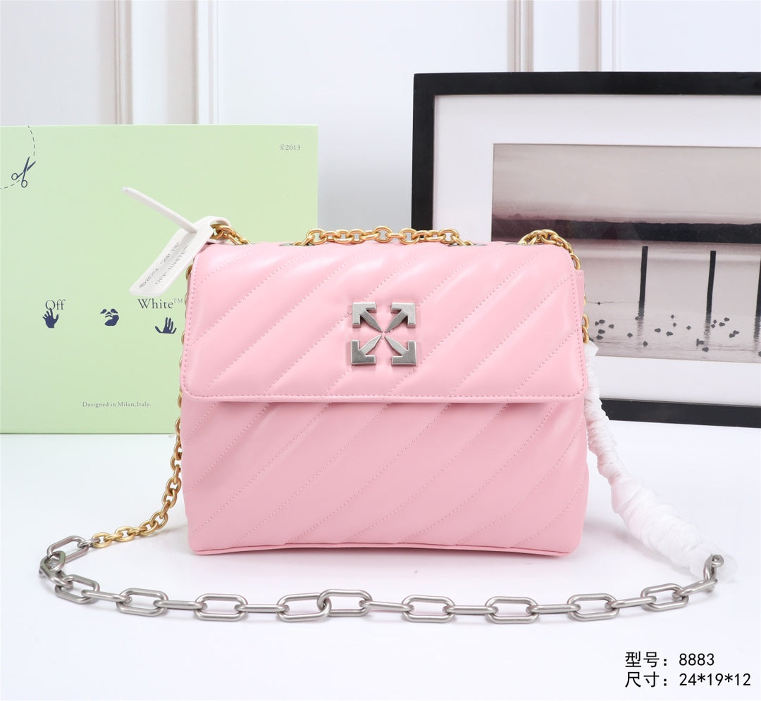 Off White Bag Casual Outdoor Convenient Tote Bag