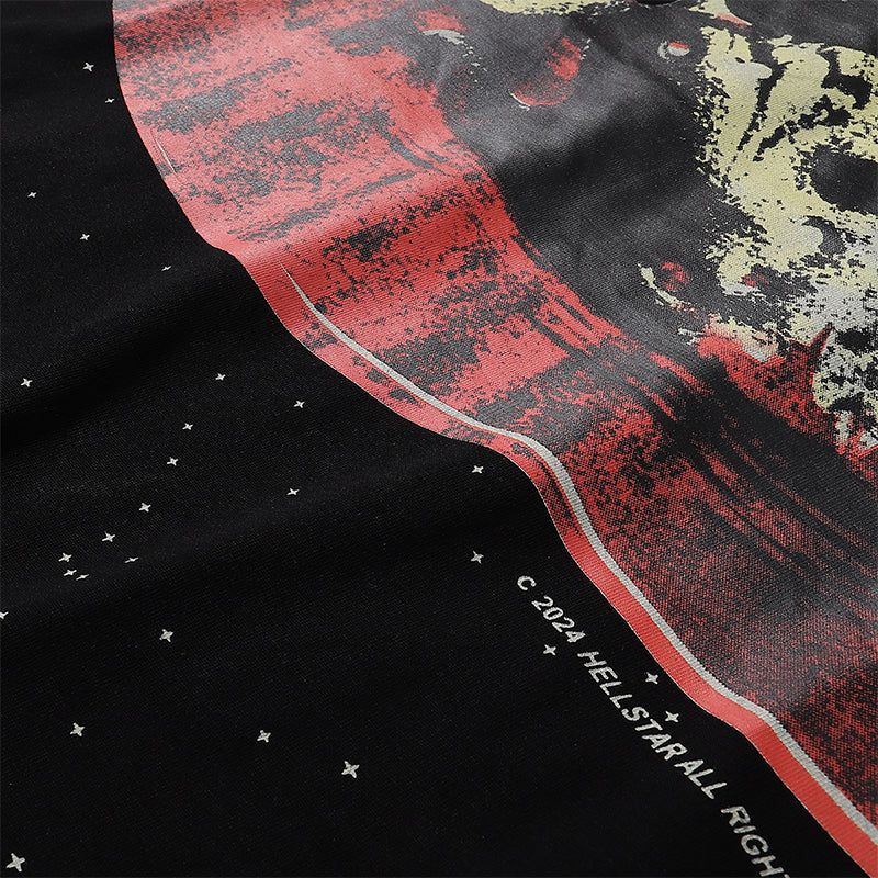 Hellstar T Shirts Retro abstract print
