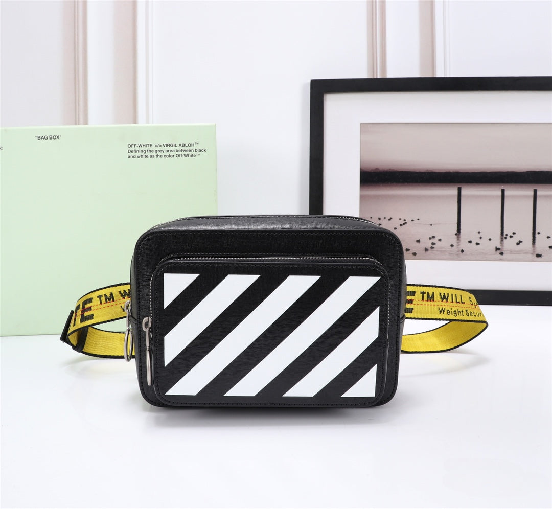 Off White Bag Casual Outdoor Convenient Tote Bag