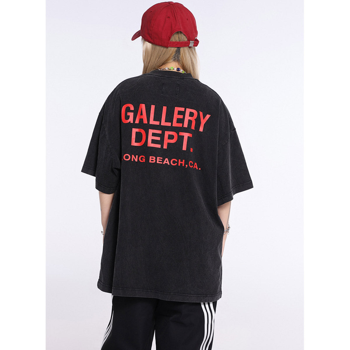 Unisex T-Shirts Vintage GALLERY DEPT Loose T-Shirts