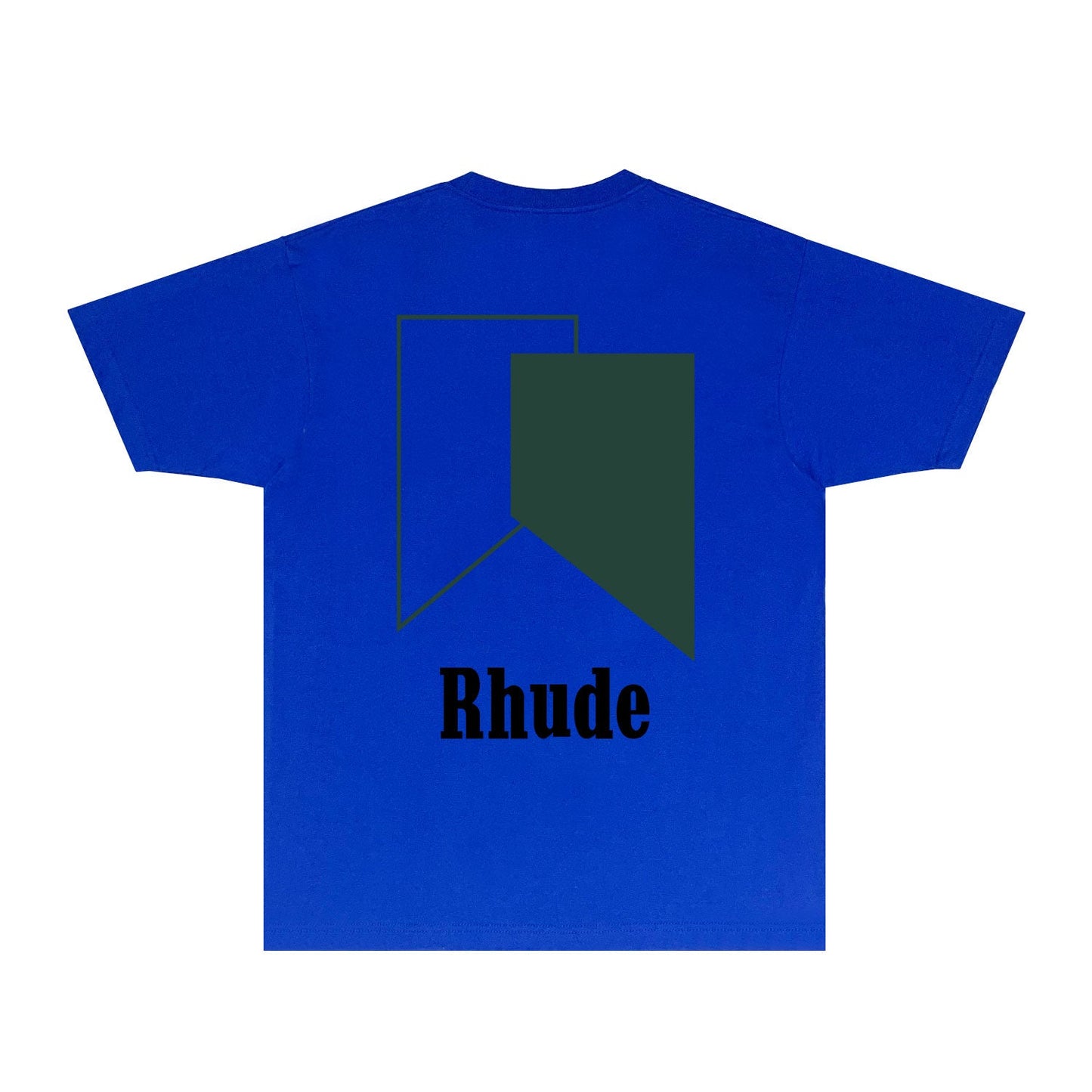 Rhude T Shirts Printed Trendy Pure Cotton
