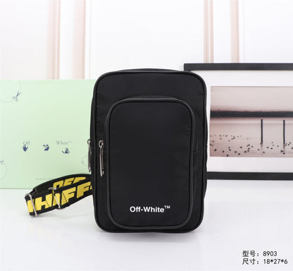 Off White Bag Casual Outdoor Convenient Tote Bag