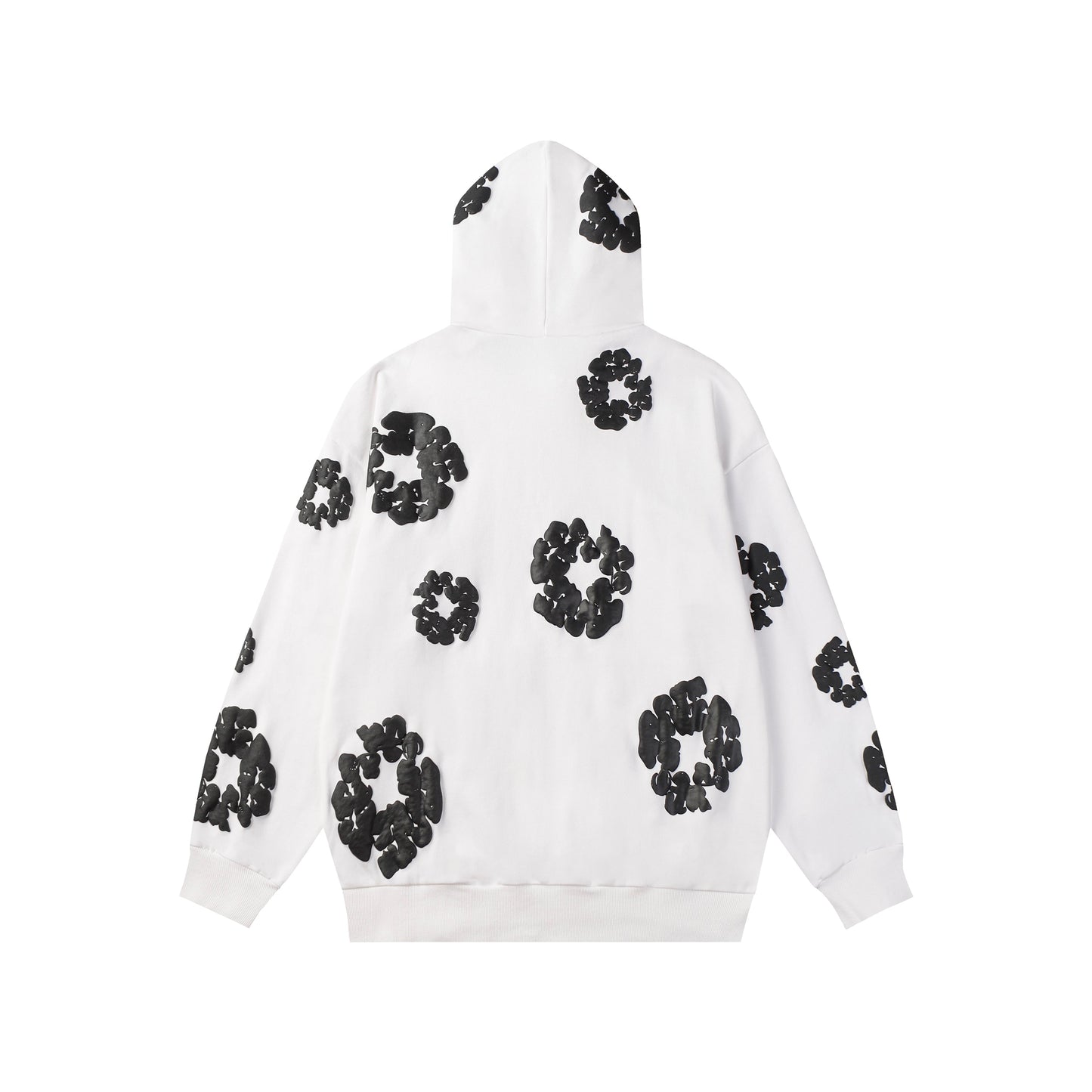 Denim Tears Cotton Wreath White Hoodie
