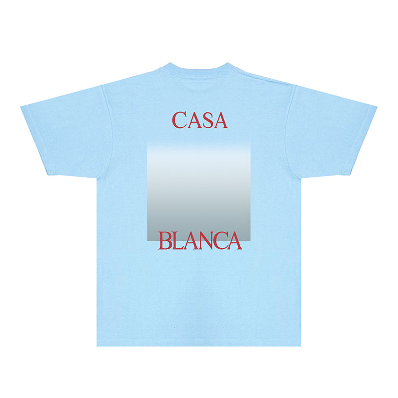 Casablanca T Shirts Fashion Print Street