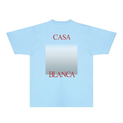 Casablanca T Shirts Fashion Print Street