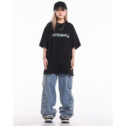 Unisex T-Shirts TRAVIS SCOTT Portrait Print T-Shirt