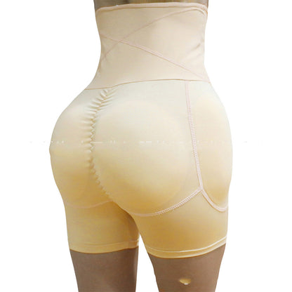 Plus-Sized Three Breasted High Waist Hip Shaping Underwear