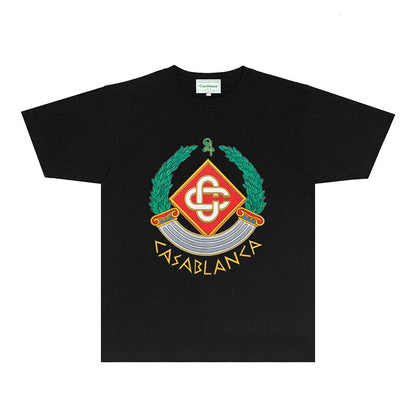 Casablanca T Shirts Fashion Print Street