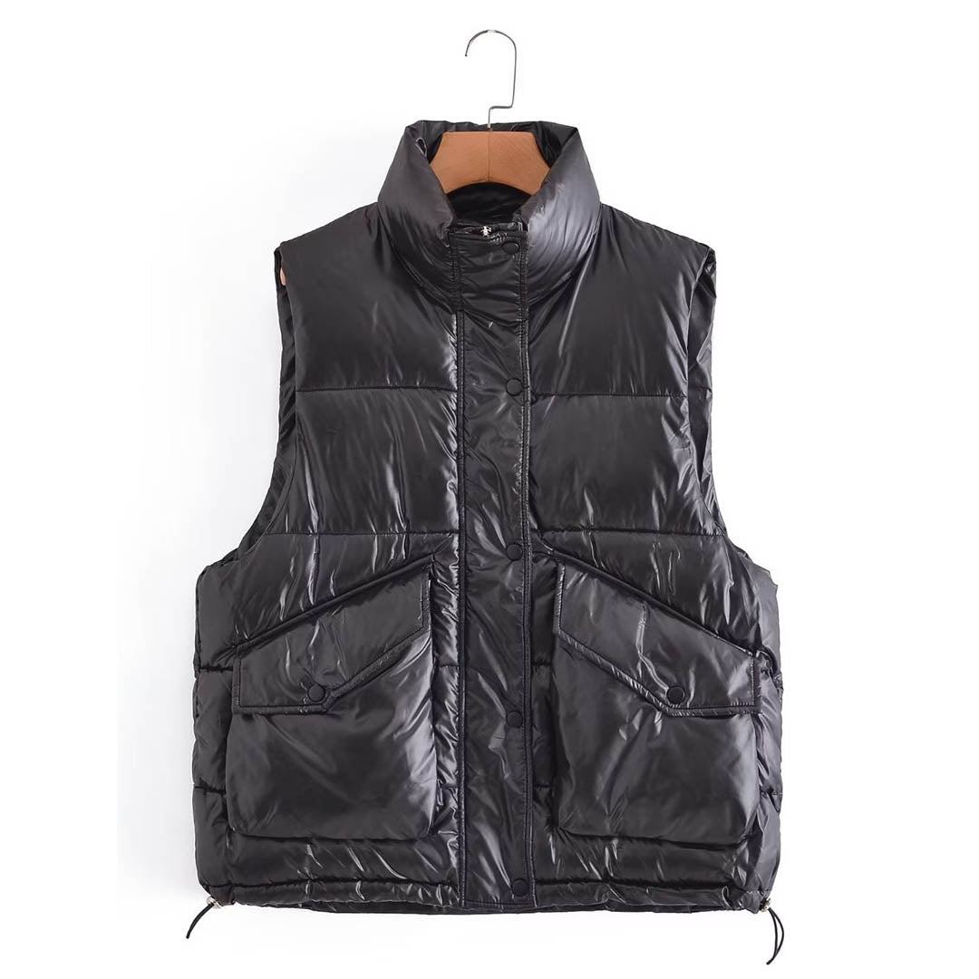 Women Cotton Coat Fashion Casual Versatile Vest