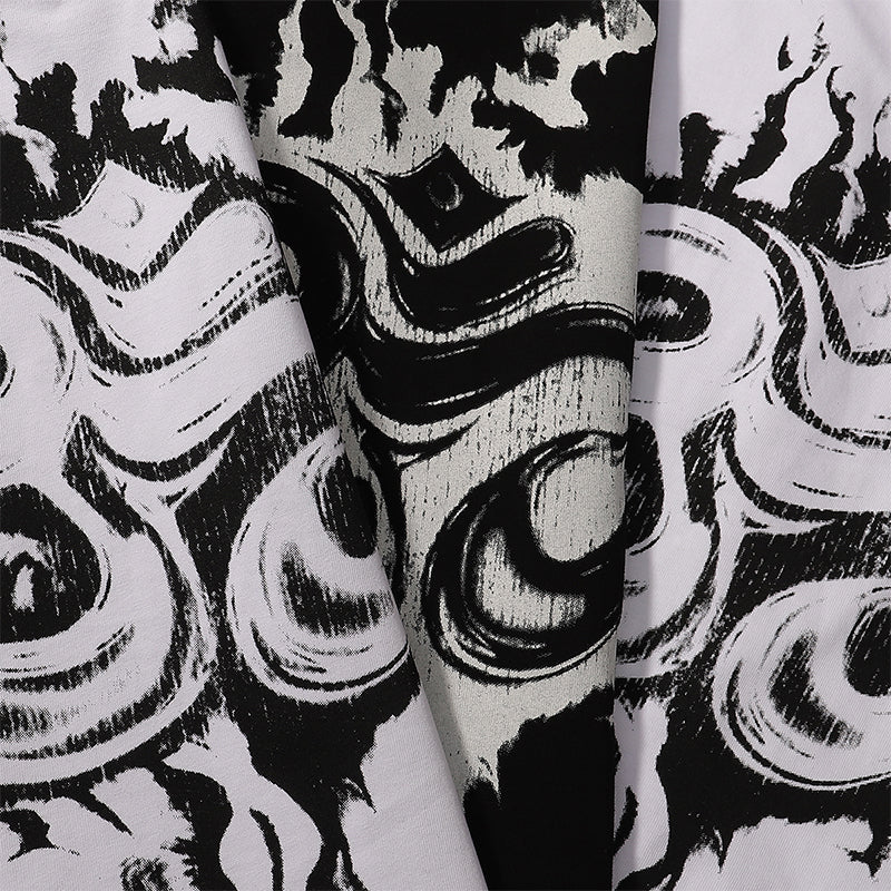 Hellstar T Shirts Retro abstract print