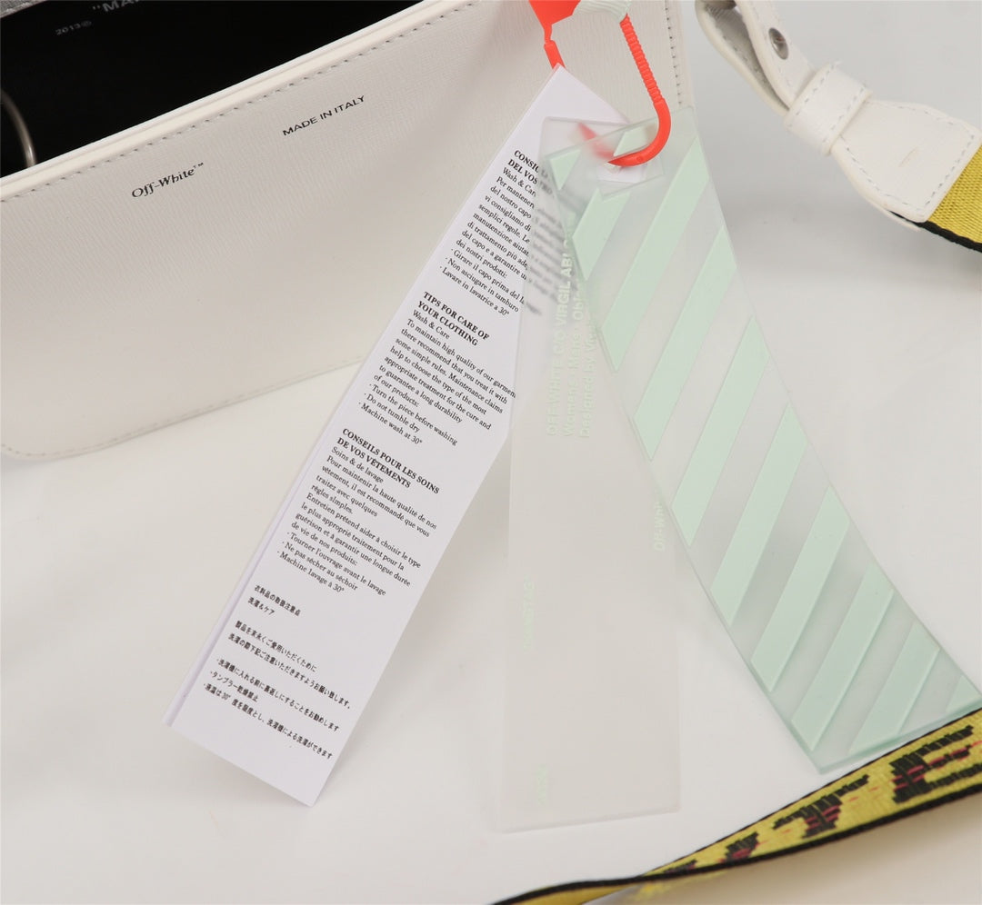 Off White Bag Casual Outdoor Convenient Tote Bag