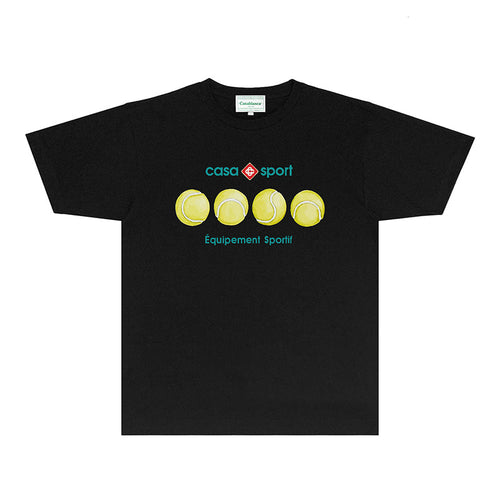 Casablanca T Shirts Fashion Print Street