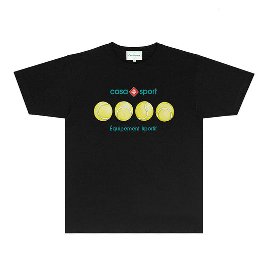 Casablanca T Shirts Fashion Print Street