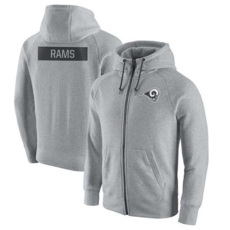 NFL Hoodie Cardigan Zip Hooded Sweater Men's Sports NFL Football