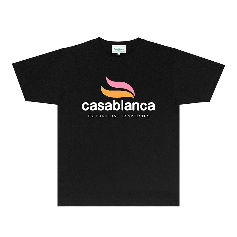 Casablanca T Shirts Fashion Print Street